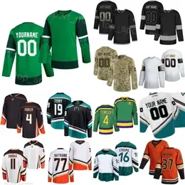 Man Youth Woman Hockey 91 Leo Carlsson Jerseys 11 Trevor Zegras 19 Troy Terry 4 Cam Fowler 37 Mason McTavish 77 Frank Vatrano 16 Ryan Strome Reverse Retro Stadium Series