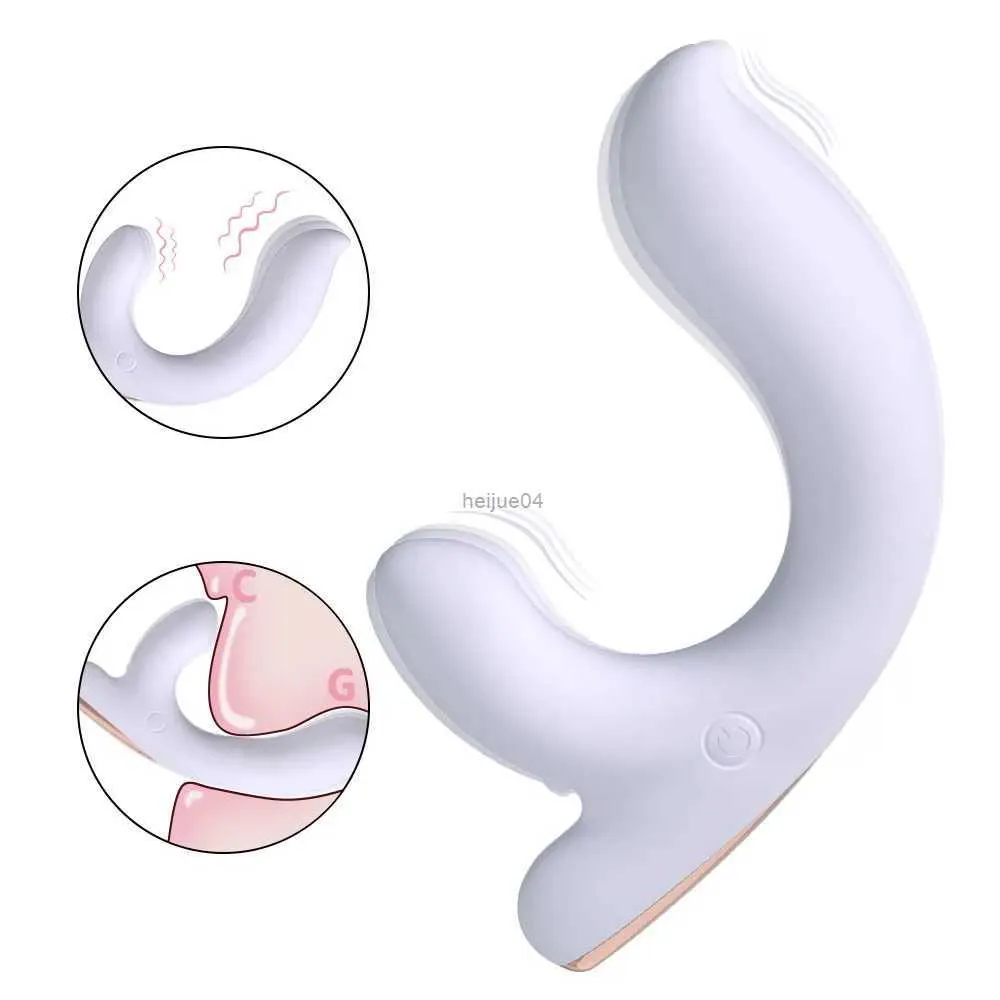 Wibratory żeńskie wibrator g-punkt c-punkt c Dwoopintrour Dual-Punktowe wibracje masaż pochwy stymulacja stymulacja dla dorosłych zabawki seksu