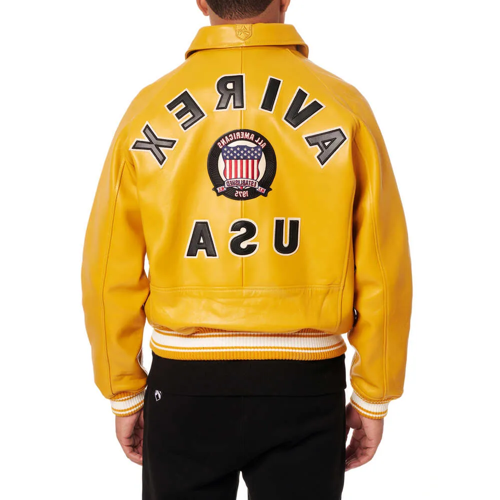 DHgate.com:AVIREX Mens Thick Sheepskin Leather Bomber Jacket DHgate.com:AVIREX Mens Thick Sheepskin Leather Bomber Jacket