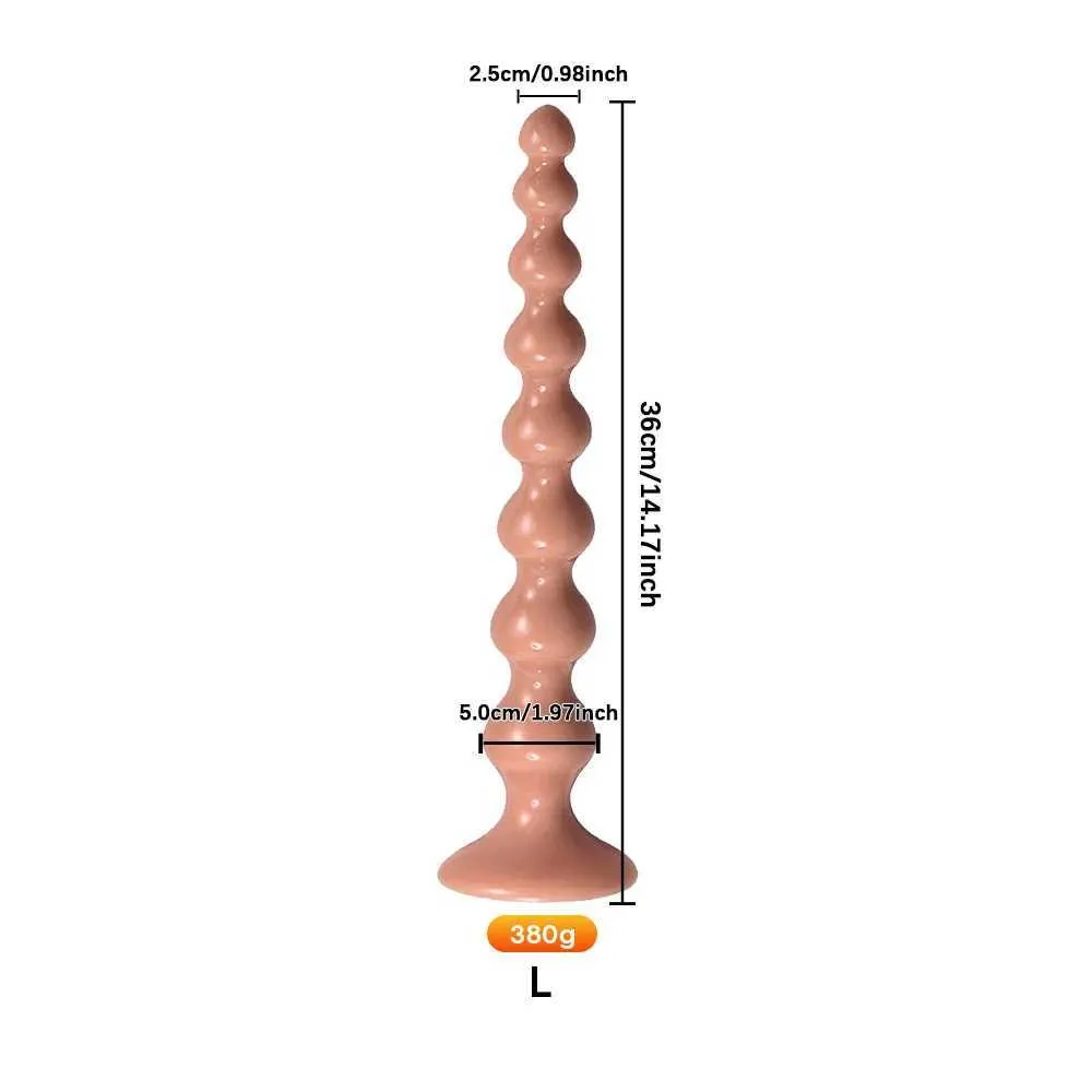 Long Anal Beads Anal Plug Large Butt Plug Unisex Anal Ball Made of PLA for  Adults from Dhgate Anal Toys