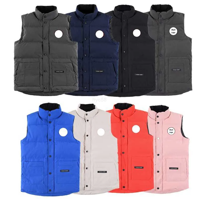 Men's Vests 23SS Designer Clothes Top quality Mens Gilet White Duck Down Jacket Winter Body Warmer Womens Vest Couples Gilets Lady Vests Highend Quality Outwear Vests