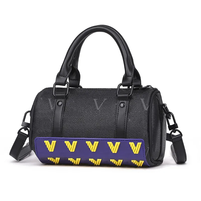 Fashion Leather Handbag Unisex Designer Mens Crossbody Bag Tote Bags Women Letter Printing Medium Small Size Shoulder Bag
