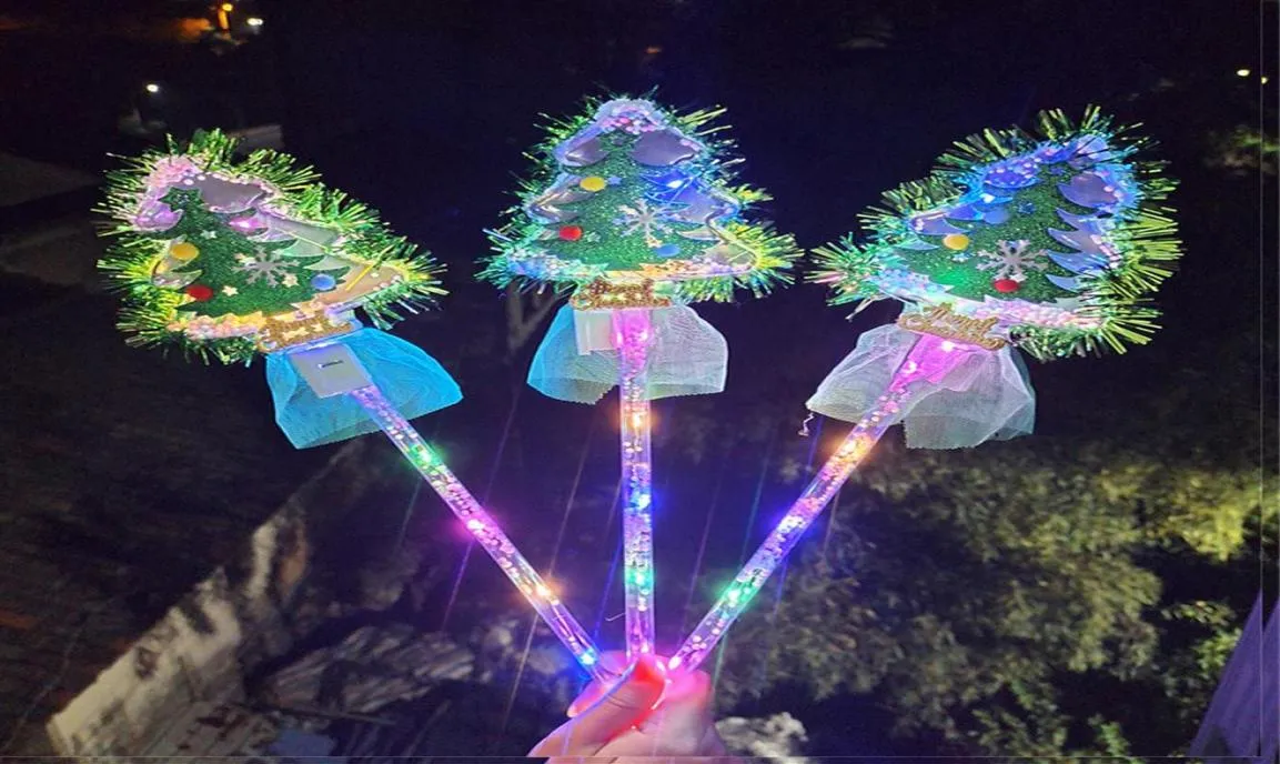 LED Light Sticks Toys Stars Fluorescent Light Up Butterfly Princess Fairy Magic Wand Supplies عيد ميلاد عيد الميلاد GI3968743