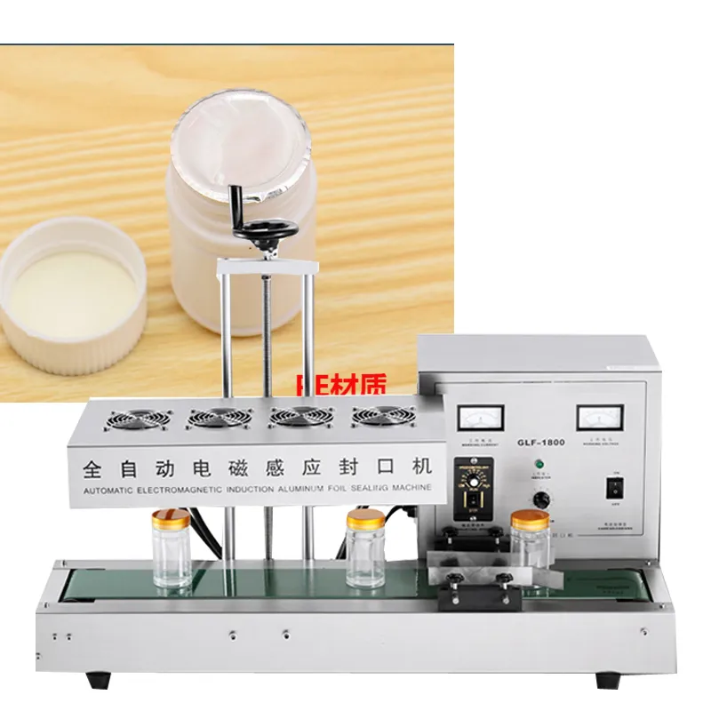 Automatic Electromagnetic induction aluminum foil gasket Sealer Small PET Plastic Bottle Aluminum Foil Sealing Machines