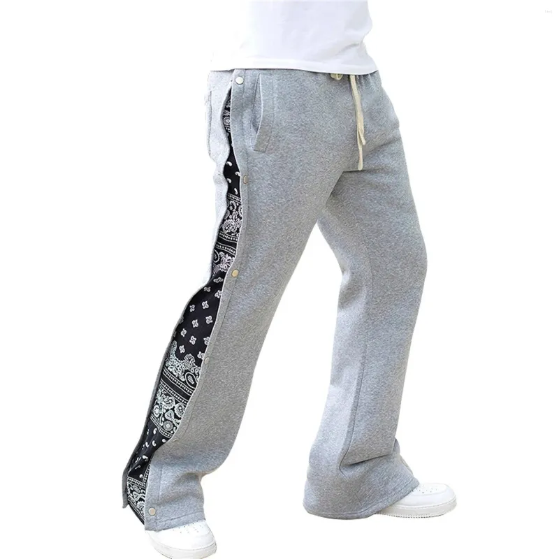 Pantalon homme Hip-Hop Cargo pantalons de survêtement imprimé Joggers pantalon de sport survêtement mode pantalon vêtements de sport Patchwork vêtements