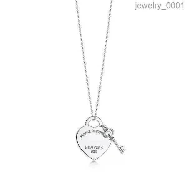 Classic Fashion High Grade Stainless Steel Heart Pendant Necklace S925 Silver Love Women Diy Jewellery Gift with Box ZL2H LCRU AQCT S6W7 2GGK