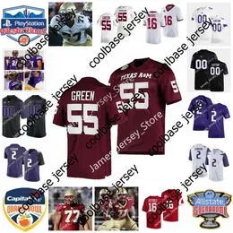 55 Kenyon Green Jersey Texas A M Aggies 77 Zion Johnson Jersey Boston College Eagles 2 Kyler Gordon Jerseys  Huskies Custom NCAA