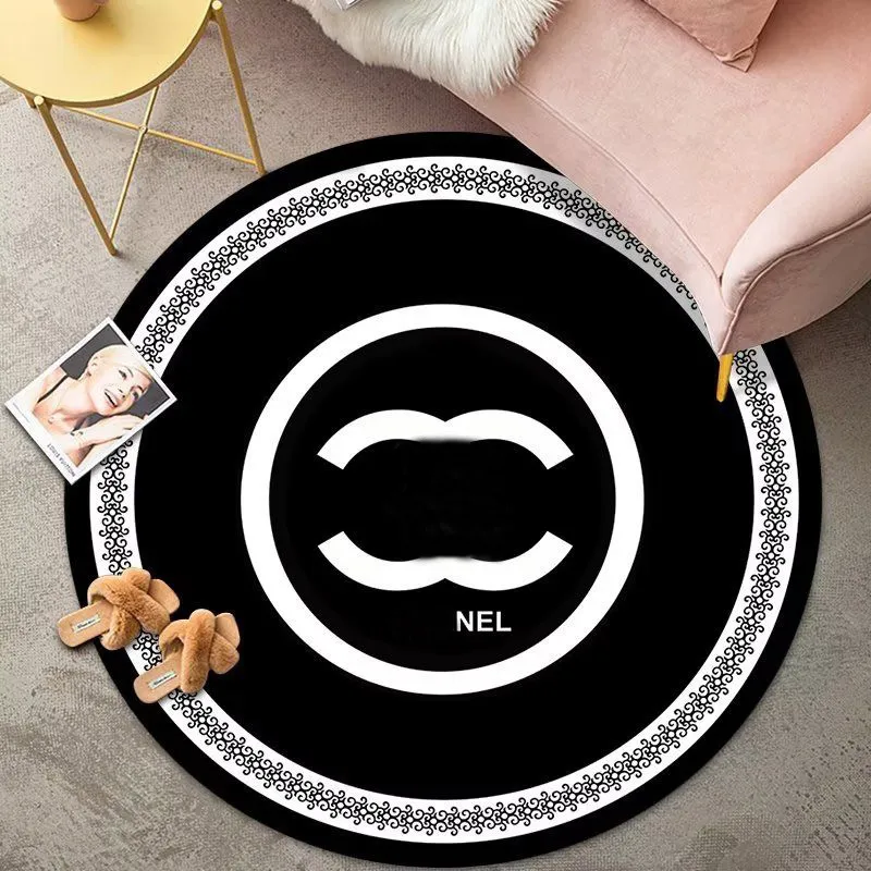 Designer Woonkamer Rond Tapijt Klassiek Hoogwaardig Antislip Tapijt Slaapkamer Woonkamer Koffie Vloermat Tapijten Woondecoratie Tapijten