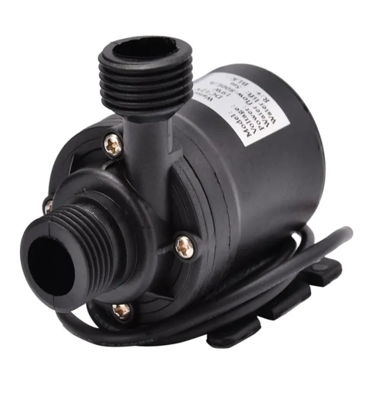 5m 800lh DC12V Ultra Sessiz Mini Dalgıç Su Pompası Asansör Ev Bahçe geçirmez Fırçasız Motor Su Pompası 2205107734072