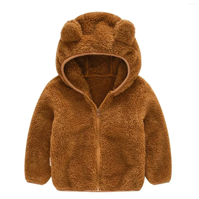 Jaquetas Bebê Meninos Outono Para Meninas Casaco Crianças Outerwear Urso Dos Desenhos Animados Roupas Crianças Hoodies Outwear Homewear