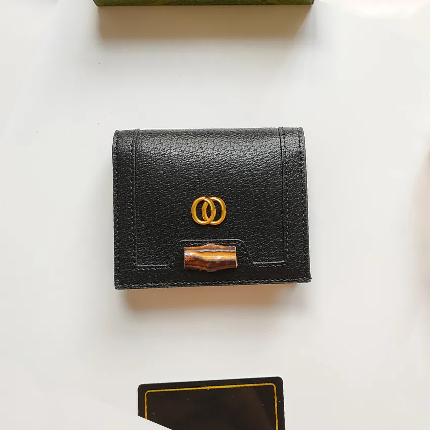 portefeuille de designer femmes sacs à main porte-cartes pochettes noires petit sac de dame en cuir de mode sac de luxe pour dames livré avec poussière et boîte portefeuille portefeuilles pour femmes de haute qualité