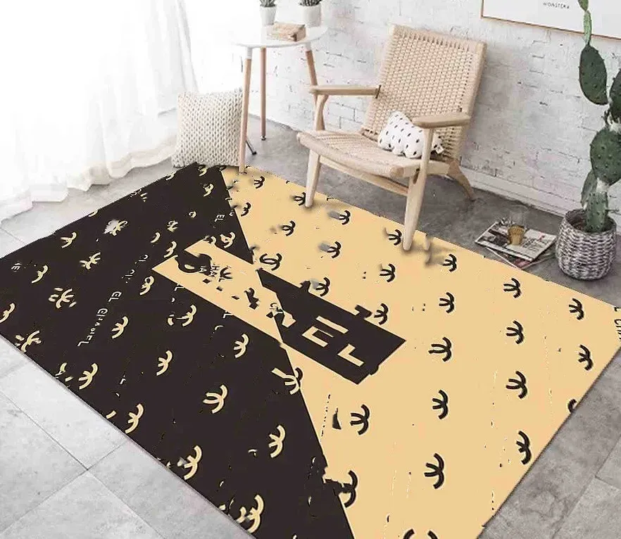 Fashion Designers Brand Living Room Carpet Bedroom Home Room Large Area High Quality Bedside Blanket Balcony Non Slip Door Mats