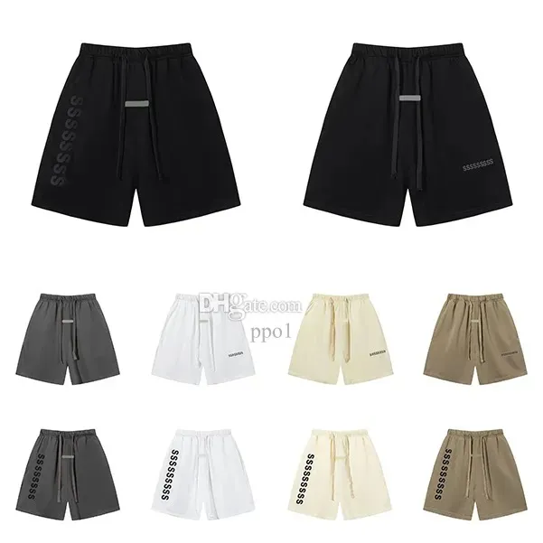 New American Brand Reflective Shorts Men's Quarters High Street Loose Unisex Summer Shorts