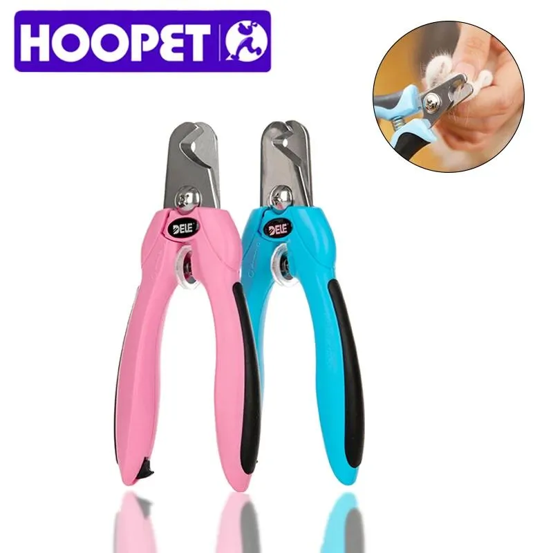 Toilettage HOOPET Coupe-ongles professionnel pour chien Coupe-ongles pour animaux de compagnie Coupe-ongles pour chien Chat Broyeur à ongles en acier inoxydable Ciseaux de toilettage