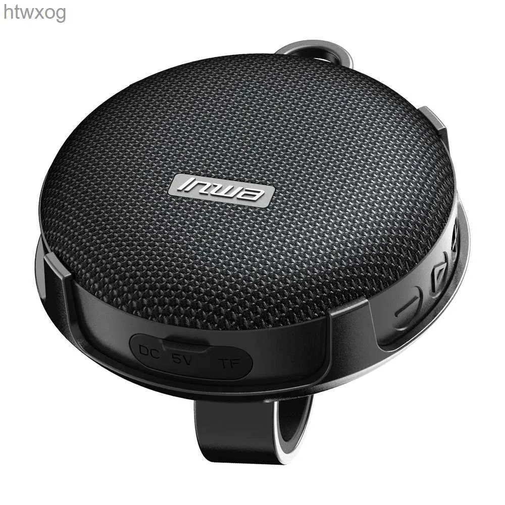 Haut-parleurs portables 8W haute puissance en plein air sans fil cyclisme Bluetooth haut-parleur IPX7 étanche vélo Subwoofer Colum appel mains libres/TF Mini Boombox YQ240124