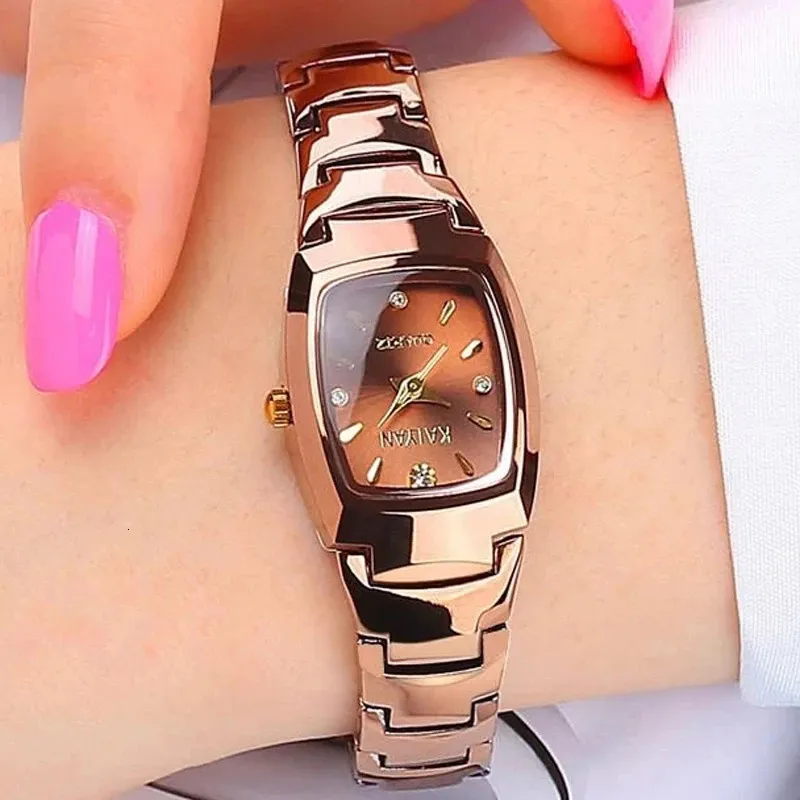 Kryształowe zegarki dla kobiet najlepsze marka Waterproof Diamond Ladies Watch ze stali nierdzewnej żeńska zegarek Montre Femme Relogio 240123