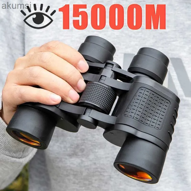 Teleskoplar dürbünler 80x80 Uzun menzilli 15000m HD Yüksek Güçlü Teleskop Optik Cam Lens Avlanma Sporları Kapsamı için Düşük Işık Gece Görme YQ240124