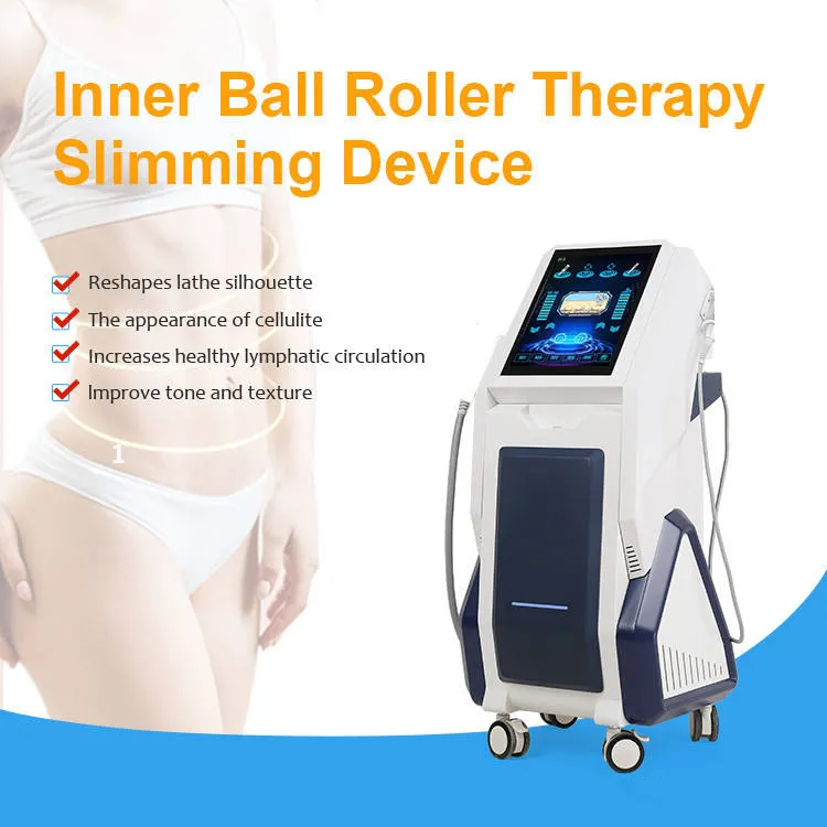 Advanced Inner Ball Rotation Vacuum + Infrared Skin Tightening Wrinkle Remover Liposuction Fat Loss Slimming 2 Handles Facial & Body Care Machine