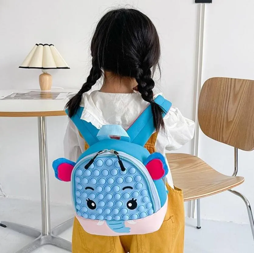 Cartoon 3D Creative Children School Bags Dziewczęta dla dzieci School School Plecak Lekki wodoodporny główny przedszkole szkolne 8625099
