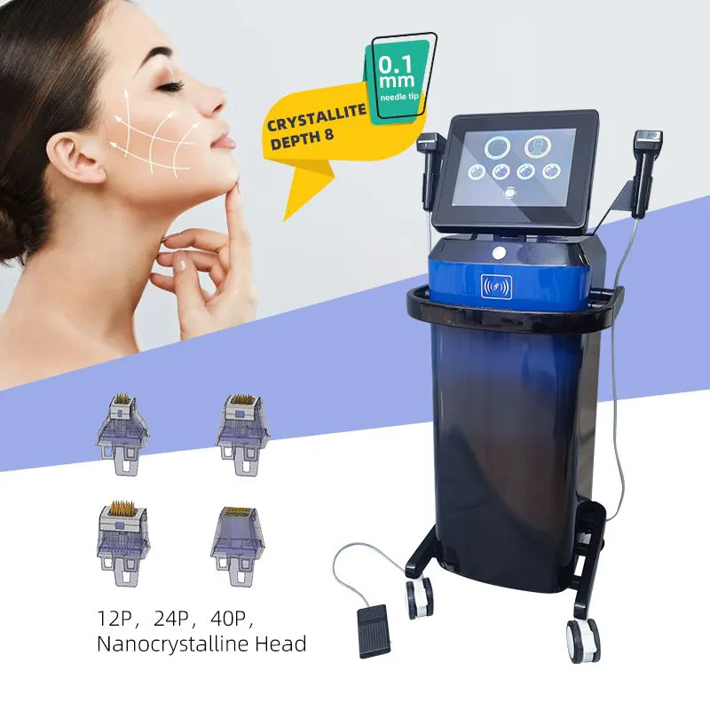 Morpheus8 fraktionaler HF -Mikrone -Maschine Schrumpfung Poren Narbenentfernung Akne -Behandlungsstreifen Entfernung