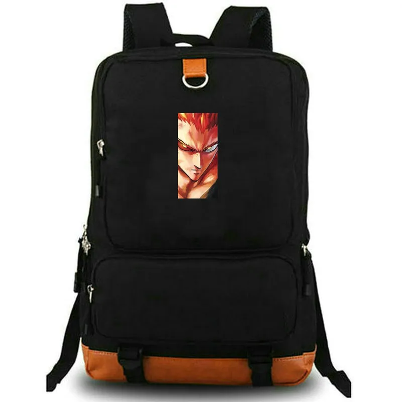 DHgate One Punch Man Backpack Cartoon Print Rucksack Leisure Schoolbag Laptop Day Pack Bags Luggage Accessories