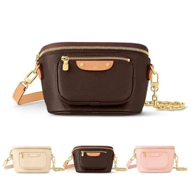 Haute qualité M82335 Mini Bumbag Designer Sacs de taille Bumbag Sac à main Sac de ceinture Sac à main Hobo Satchel Soirée Fourre-tout Cross Body Chain CasualDHgate sacs