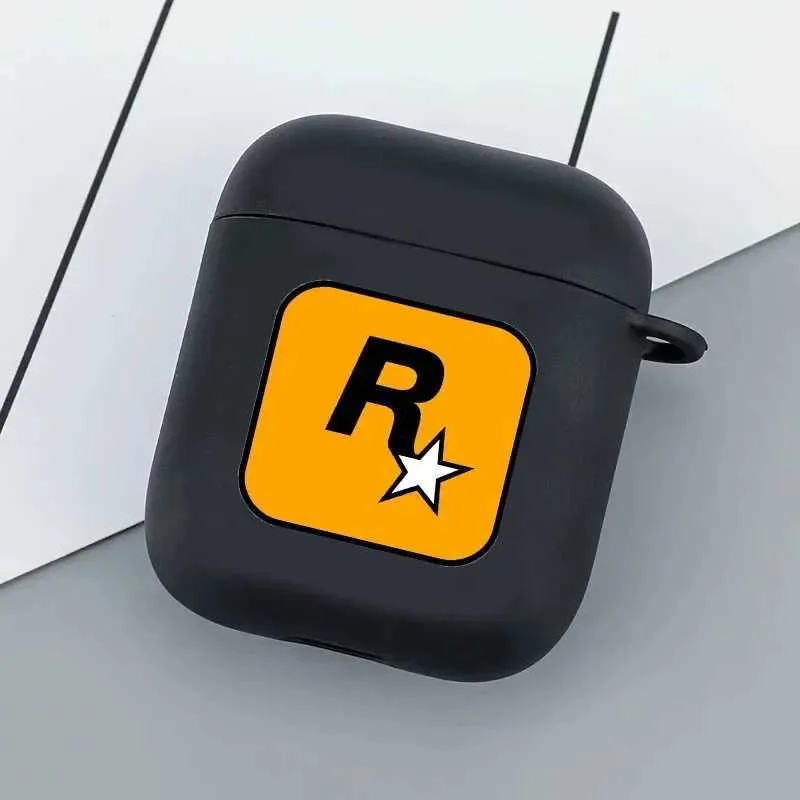 Étuis de téléphone portable Rock Star Game Airpods Pro 2e génération Étui pour écouteurs sans fil pour Apple AirPods 2 3 Cadeau pour joueur de jeu