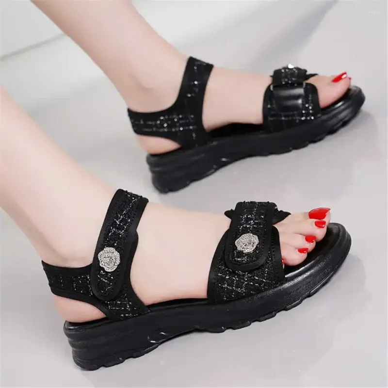 Sandals Corsage Number 39 Summer Woman Sandal Green Basketball Shoes Women Slippers Sexy Sneakers Sports Drop