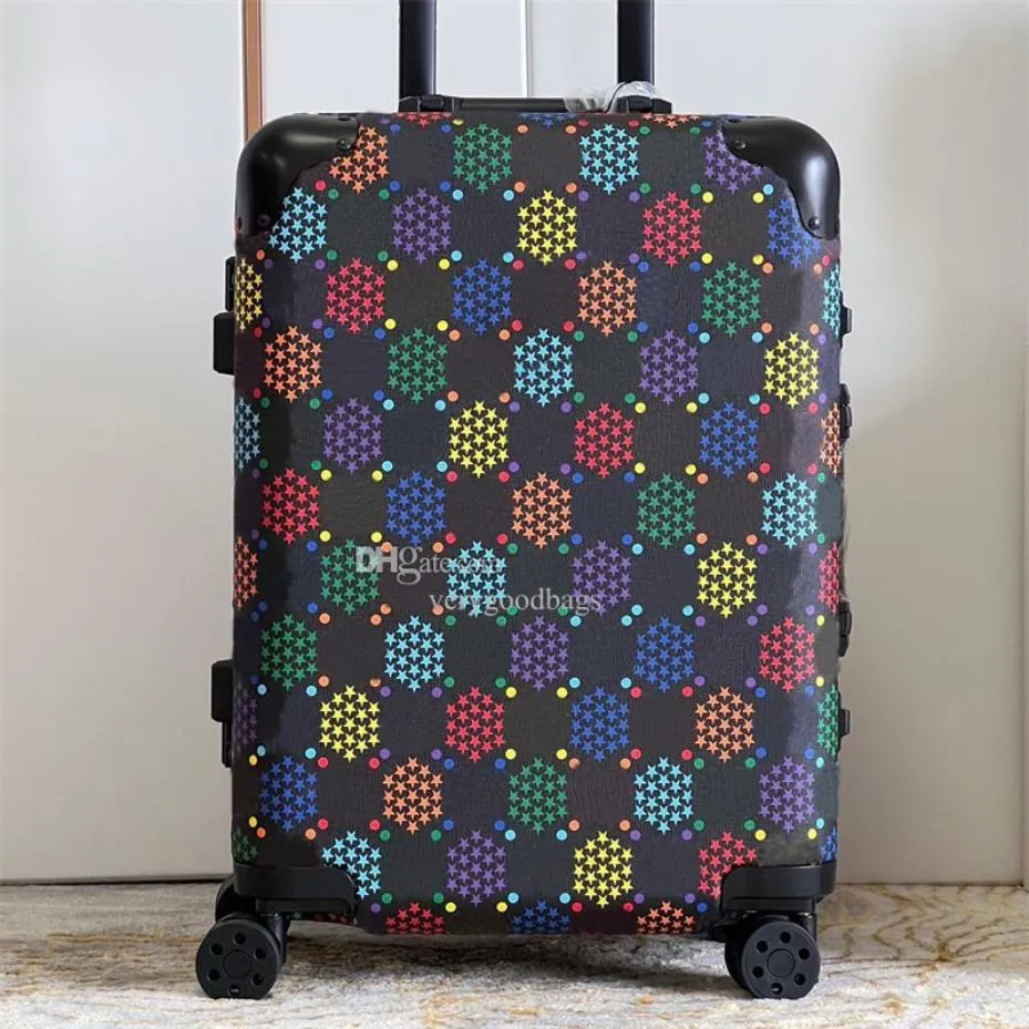 valigia da uomo bagaglio da viaggio classico con ruote set borse g designer valigie psichedeliche grandi da uomo trolley da donna239T