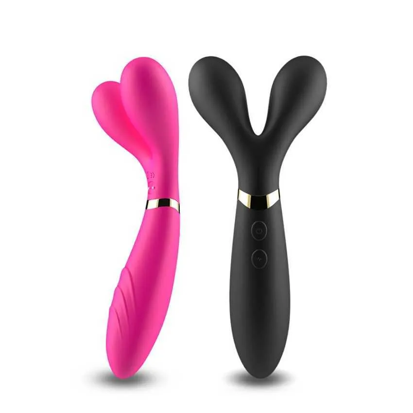 Y-förmiger Vibrator, Vibratoren für Frauen, Masturbation, Erwachsene, sexuelle Sexspielzeuge, Produkte 231129