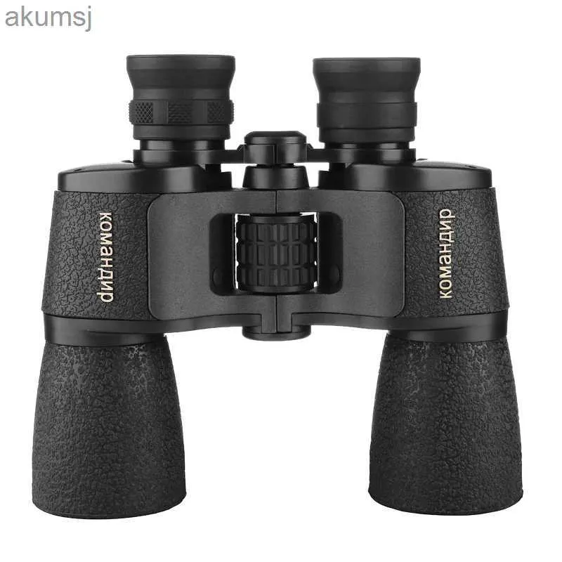 Telescopes Russian Military Binoculars 20X50 Powerful Commander Binocular Lll Night Vision High Times Telescope For Hunting Camping Hiking YQ240124