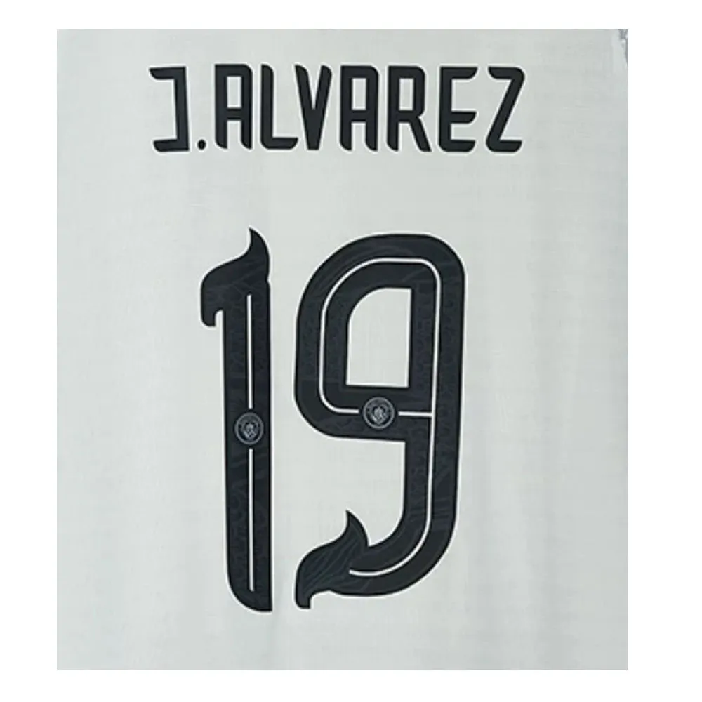 Insignia de parche de fútbol con estampado de nombre, dragón #19, J.ALVAREZ, Festival de Primavera, 2024