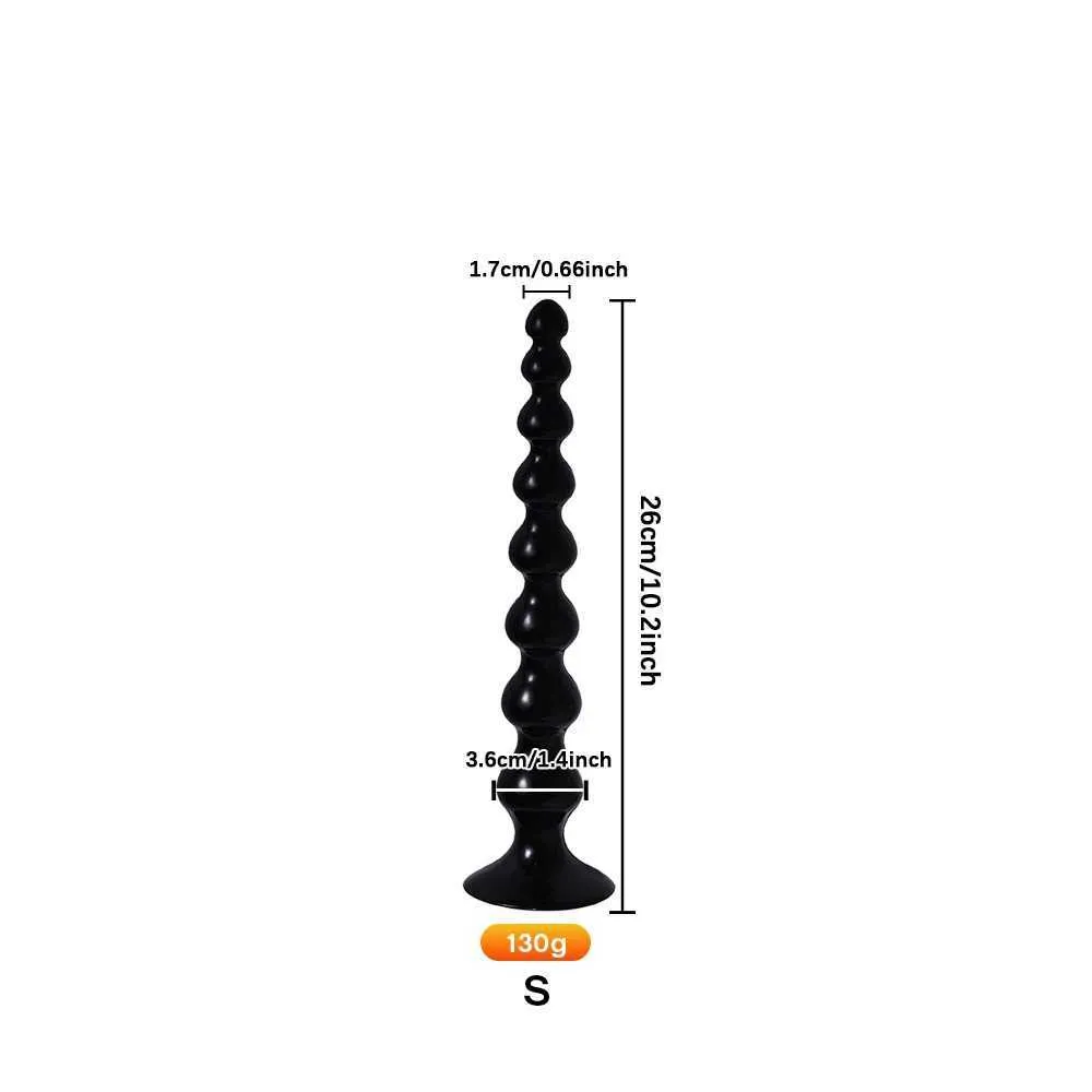Long Anal Beads Anal Plug Large Butt Plug Unisex Anal Ball Made of PLA for  Adults from Dhgate Anal Toys