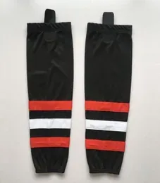 2020 Black Ice hockey socks training socks 100 polyester practice socks hockey white Men Youth Kids2495291
