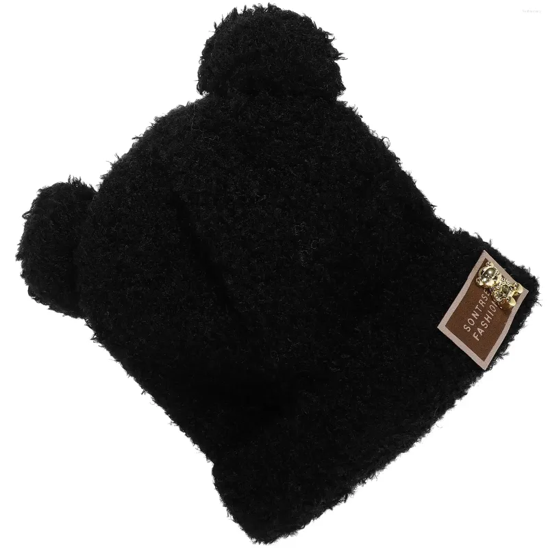 Basker kvinnor beanie hattar animal