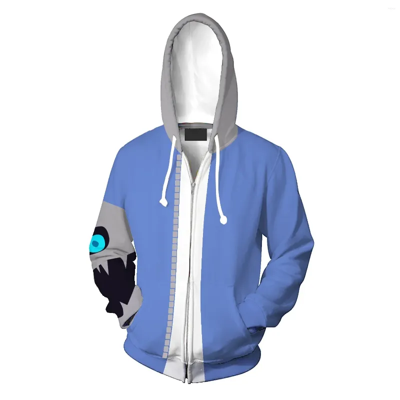 Felpe con cappuccio da uomo 2024 giacca con cappuccio costume cosplay felpa 3D anime pullover autunnale casual taglie forti all'ingrosso