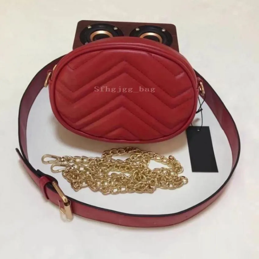 Mulheres sacos de cintura bolsas fanny packs couro crossbody peito pacote senhora corrente bolsa de ombro carteira purse223z