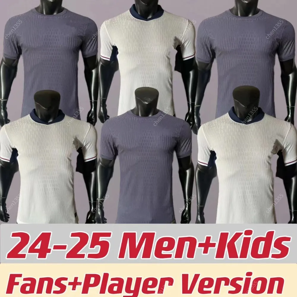 2024 2025Euro Cup EnglandS jersey BELLINGHAM home away Soccer Jerseys RICE SAKA FODEN RASHFORD STERLING STONES GREALISH KANE Men Kids fans player Football Shirt kit
