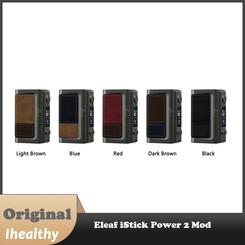 Eleaf iStick Power 2 Mod Мощность 80 Вт, встроенный аккумулятор емкостью 5000 мАч. Поддержка режима POWER/SMART/VOLTAGE. Зарядка 5 В/2 А через USB Type-C.