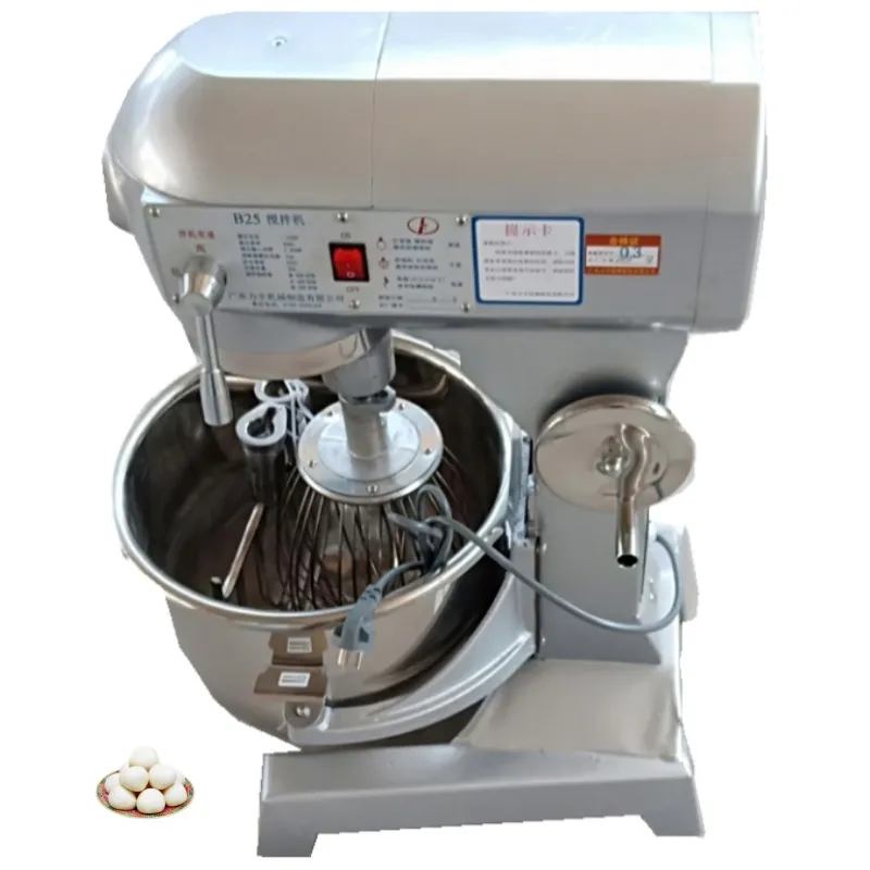 Misturador de massa espiral comercial de farinha 10l para equipamento de padaria máquina de mistura de massa assada de pão