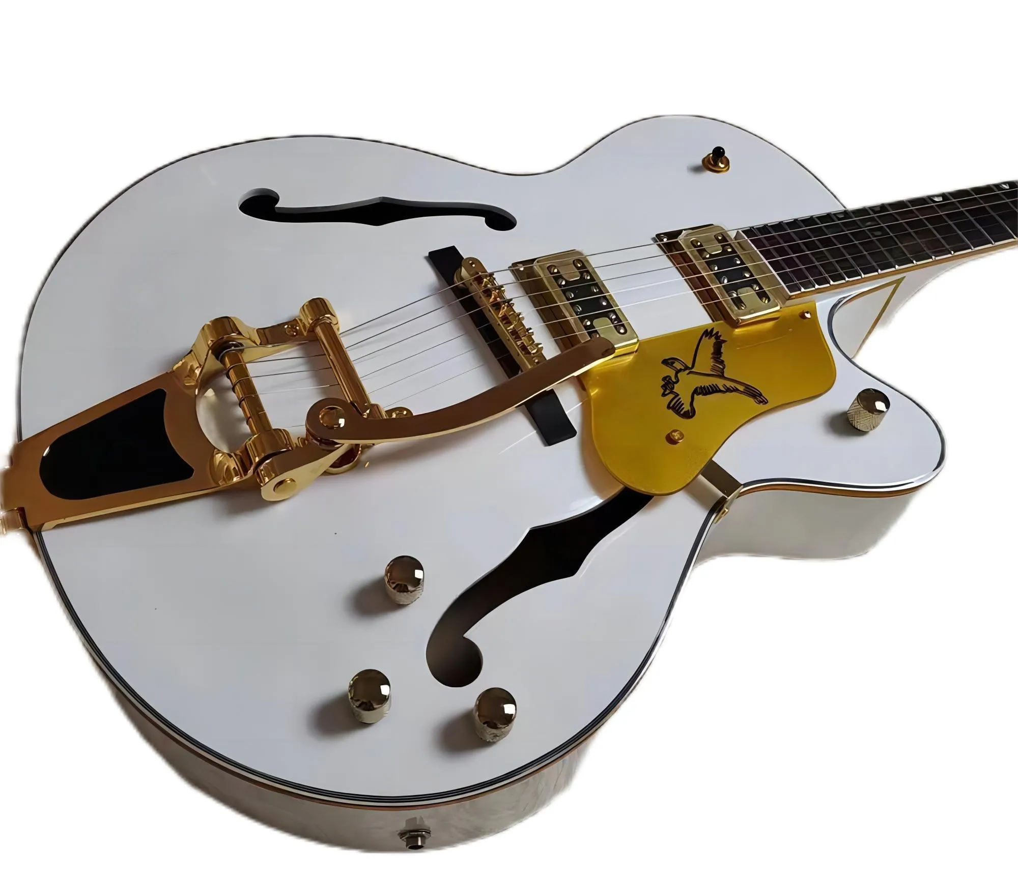 Risparmia alla grande su Fender Jazz Bridge Charre Elettriche Jazz Con Doppio Foro F Tastiera In Mogano, Ponte Vibrato Grande Spedizione Veloce in
