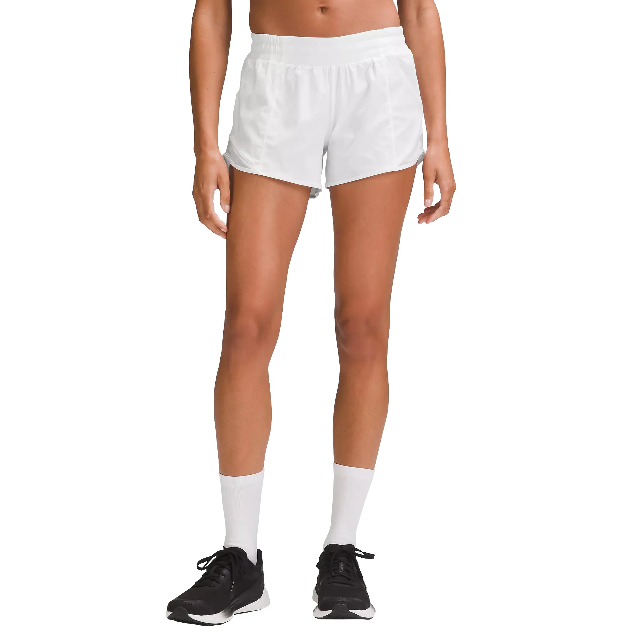 Dames yogashorts hoge taille Gym Fiess trainingslegging Sport korte broek Mode sneldrogende effen broek