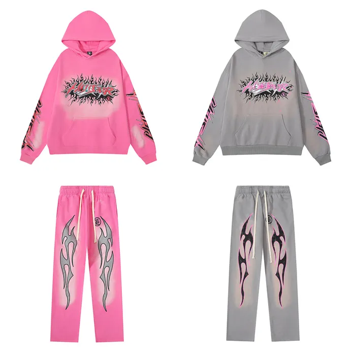 6 Designer Mens Tracksuit damskie spodnie z kapturem 28 kolorów męskie sportowe bluzy bluzy pary odpowiada swobodnej odzieży sportowej nad#06