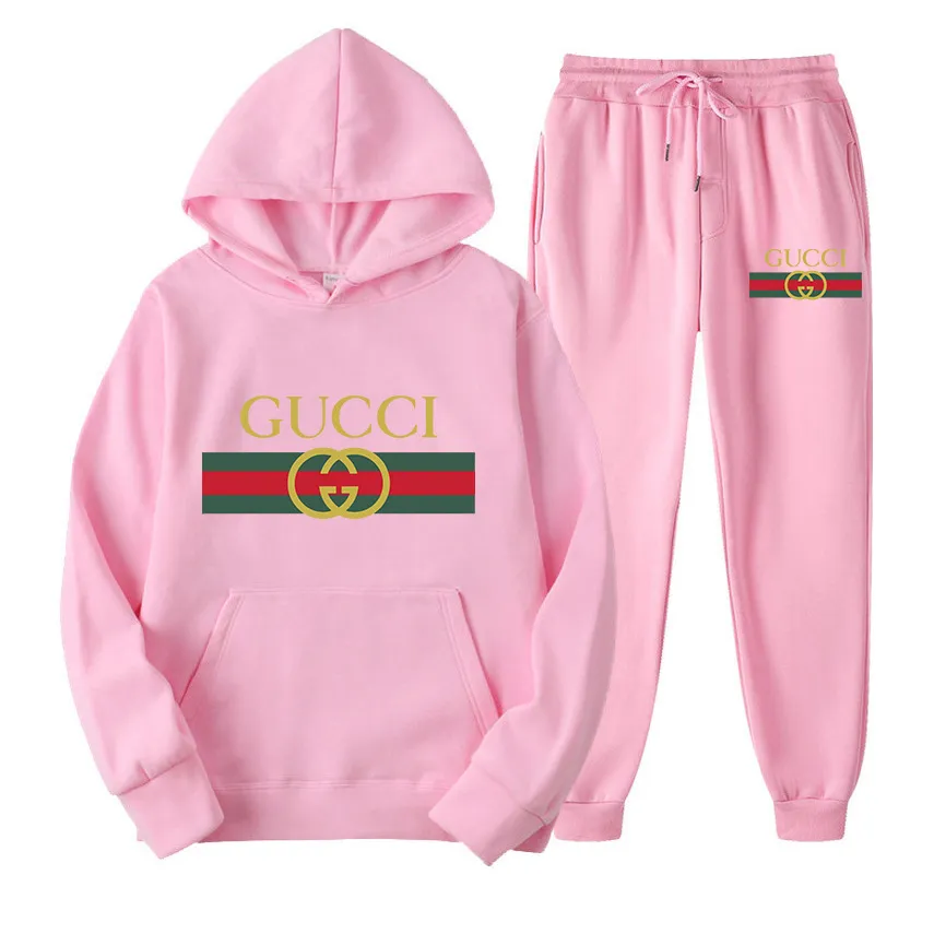 Mens Womens Hooded Tracksuit 2024 Sweatpants Set Casual Sportswear Cotton High Quality Jogging Set Streetwear Clothing From Wangyouwang 26.14 DHgate.Com