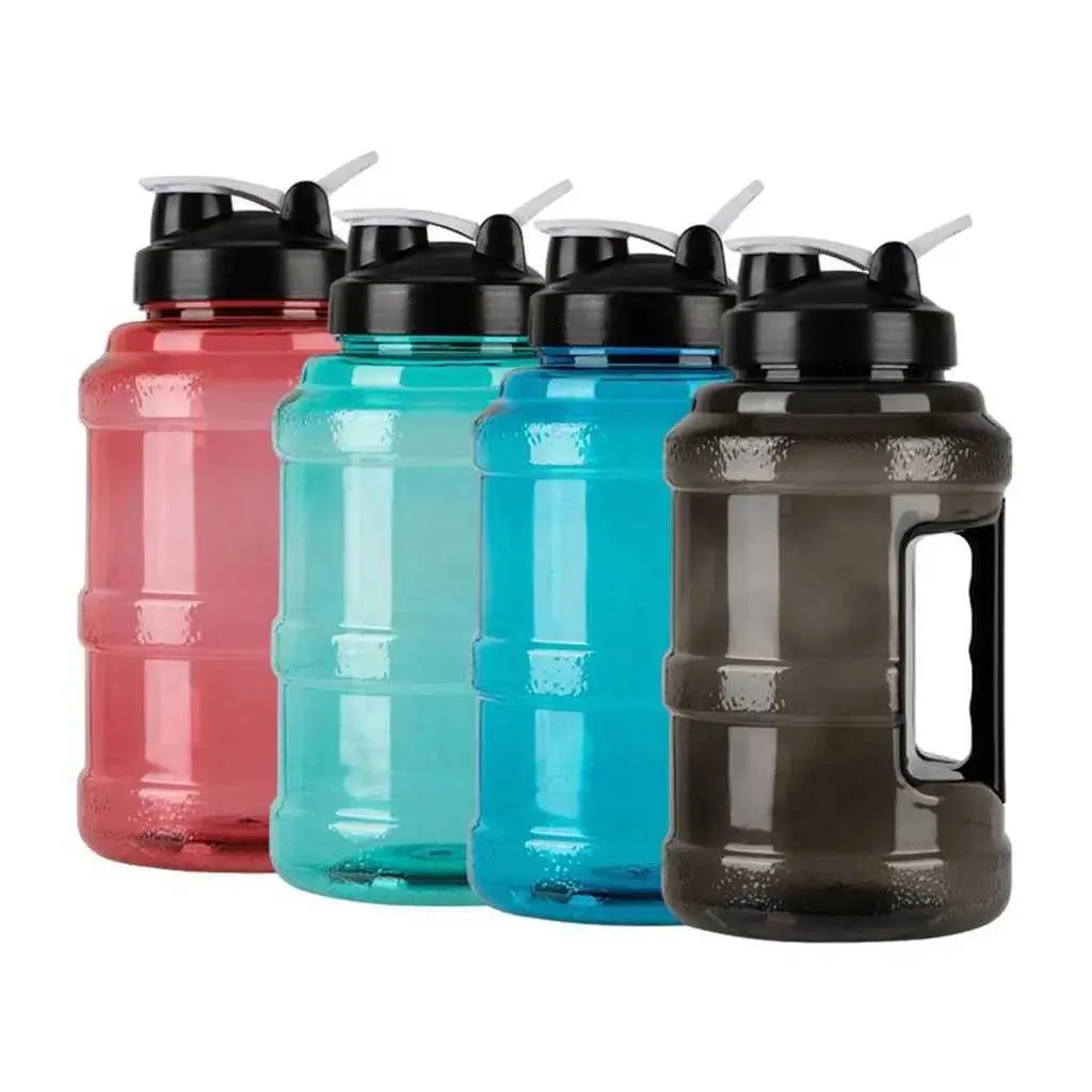  2.5L Water Bottle Athletic Reusable Water Jug Motivational Gear Large for School Exercise Picnic Training Travel