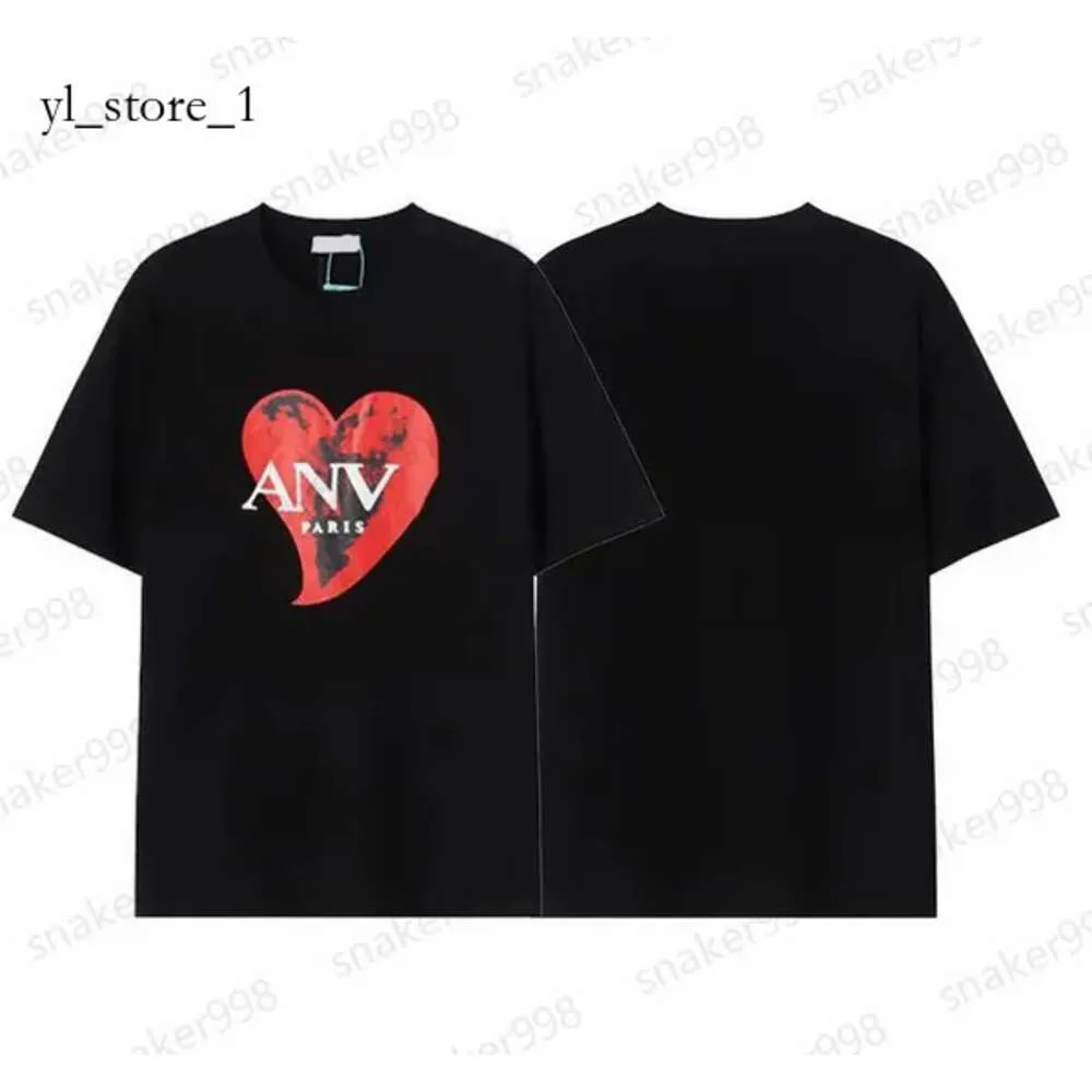 2024 Lanvins T-shirts Mens Women Designers Short Sleeves Fashion Summer Spring Casual Cotton Tees Italy Style Tops Black White Green Lanvin Letter T Shirt 2731