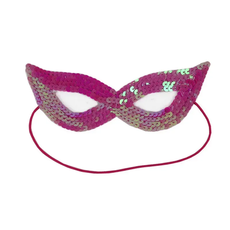 Sequin Cat Women Girl Party Eye Mask Venetian Carnival Masquerade Party Ball Masks Christmas Halloween Navidad QW9732