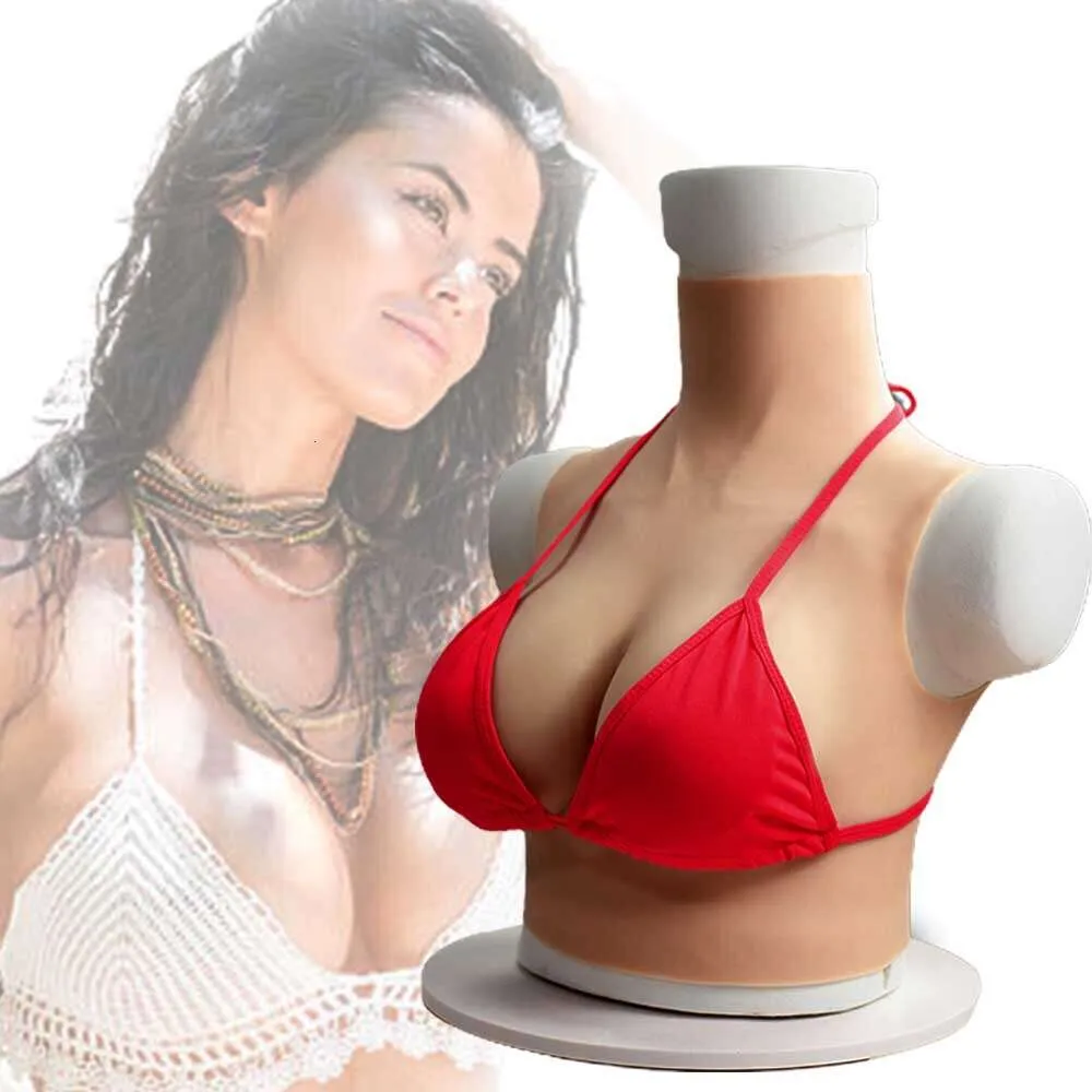 Giant Z Cup Silicone Breasts, Silicone Breast Armor Cotton Filler