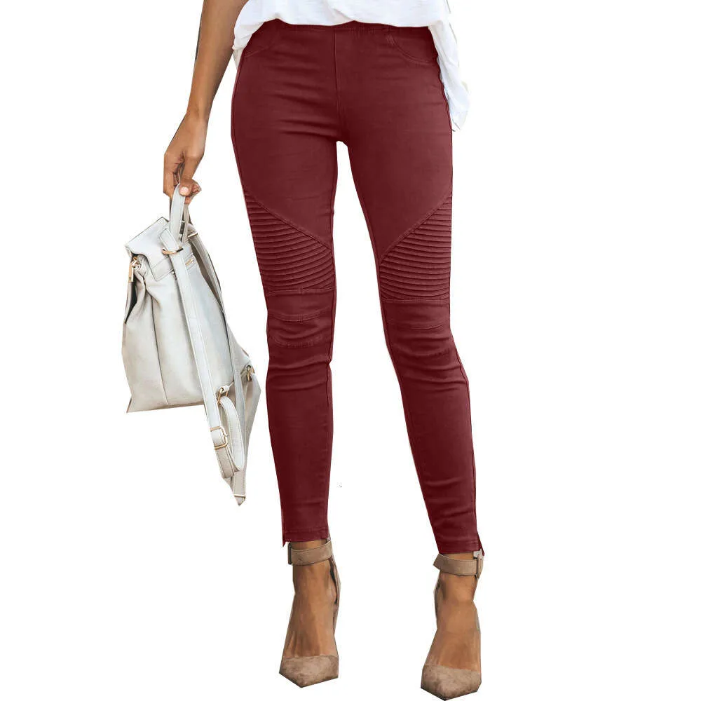 Vêtements pour femmes de créateurs Leggings d'entraînement Mode féminine Casual Slim Leggings élastique de haute qualité Skinny Leggins Vêtements pour femmes Leggings Pantalon crayon 79PX