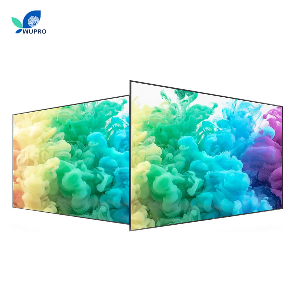 120 inch High Gain BSP ALR ust projector Projection Screens PET crystal home cinema 4k projection screen